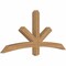 Ekena Millwork Alberta Smooth Timber Gable Bracket, Western Red Cedar, 60"W x 27"H x 3 1/2"D x 3 1/2"F, 11/12 Pitch GBW060X27X0404ALB00SWR - alternate 5
